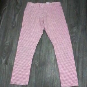 Wonder Nation Pink Checkered Leggings